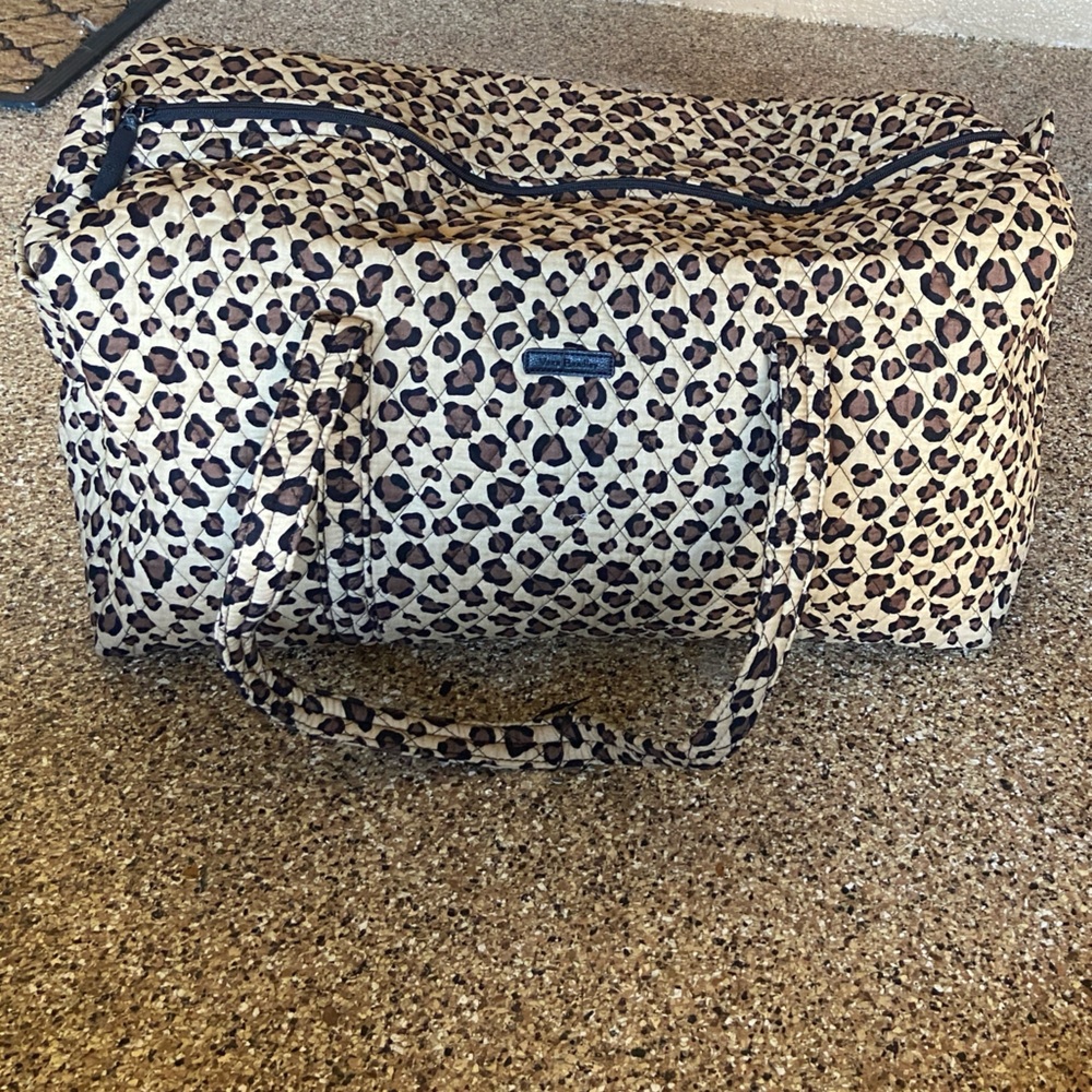Vera Bradley Leopard Print Baby Bag